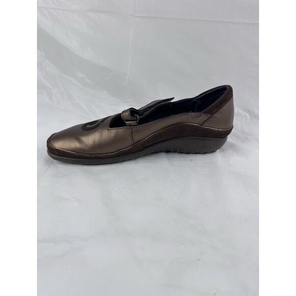 NAOT Shoes Matai Mary Jane Flats Womens 39 US 8-8.5 Leather Swirl Comfort - Picture 4 of 8